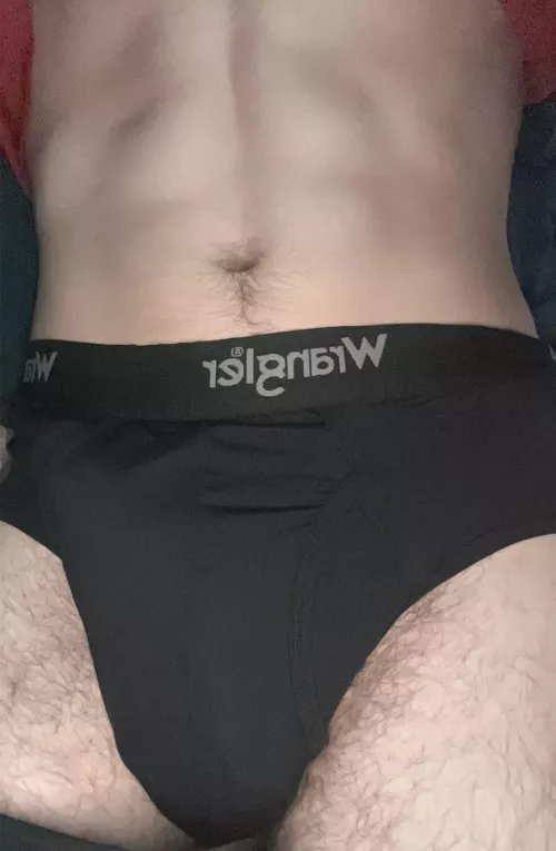 Just pull them to the side 🙂‍↕️