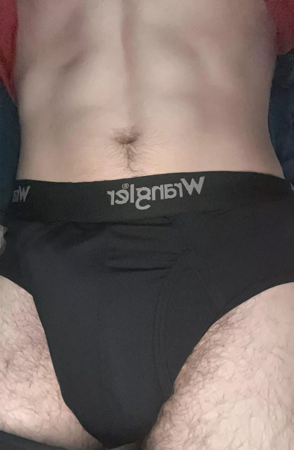 Just pull them to the side 🙂‍↕️