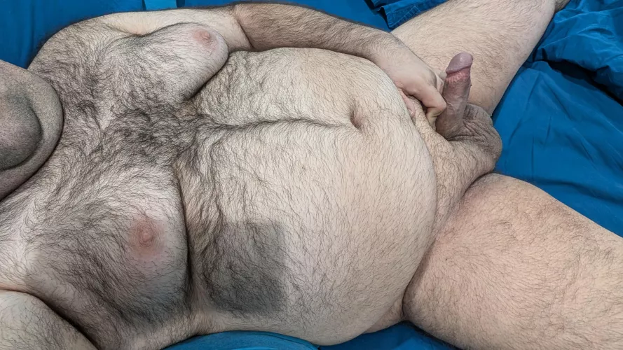 Just relaxing in bed