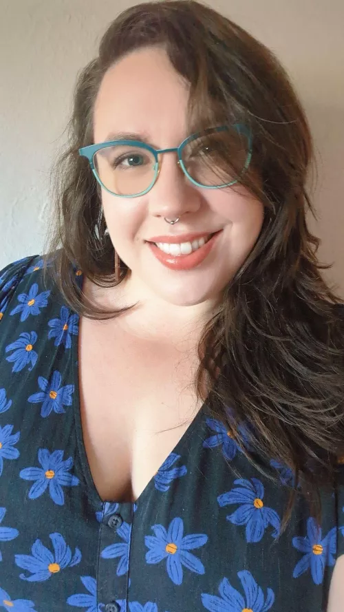 Last pic before I change out my septum piercing!