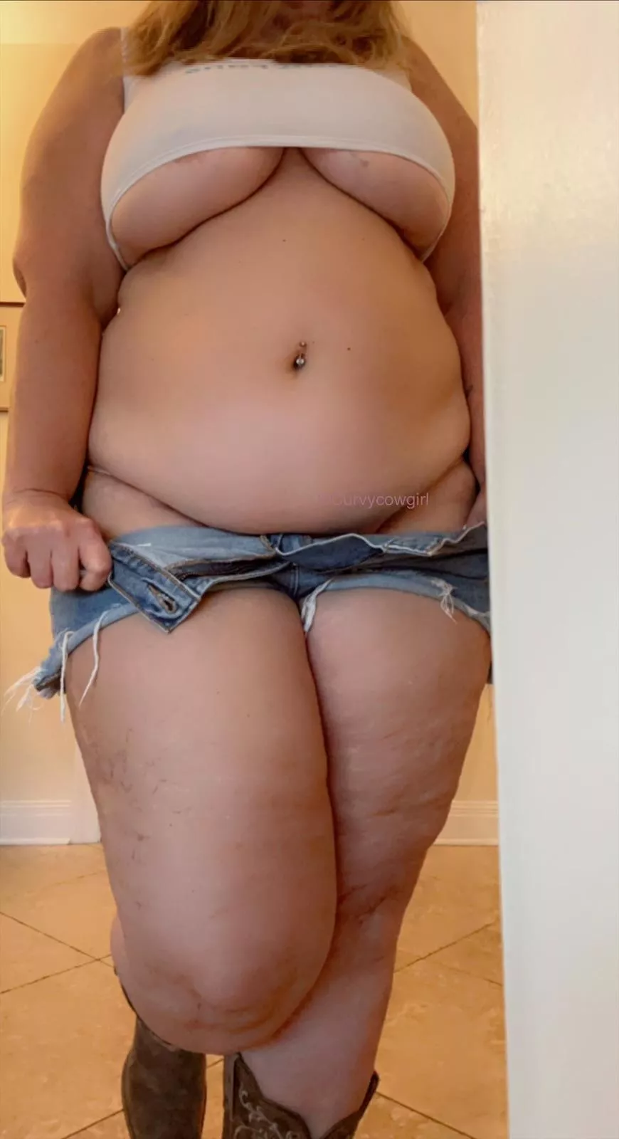 Let me take them off for you, baby 