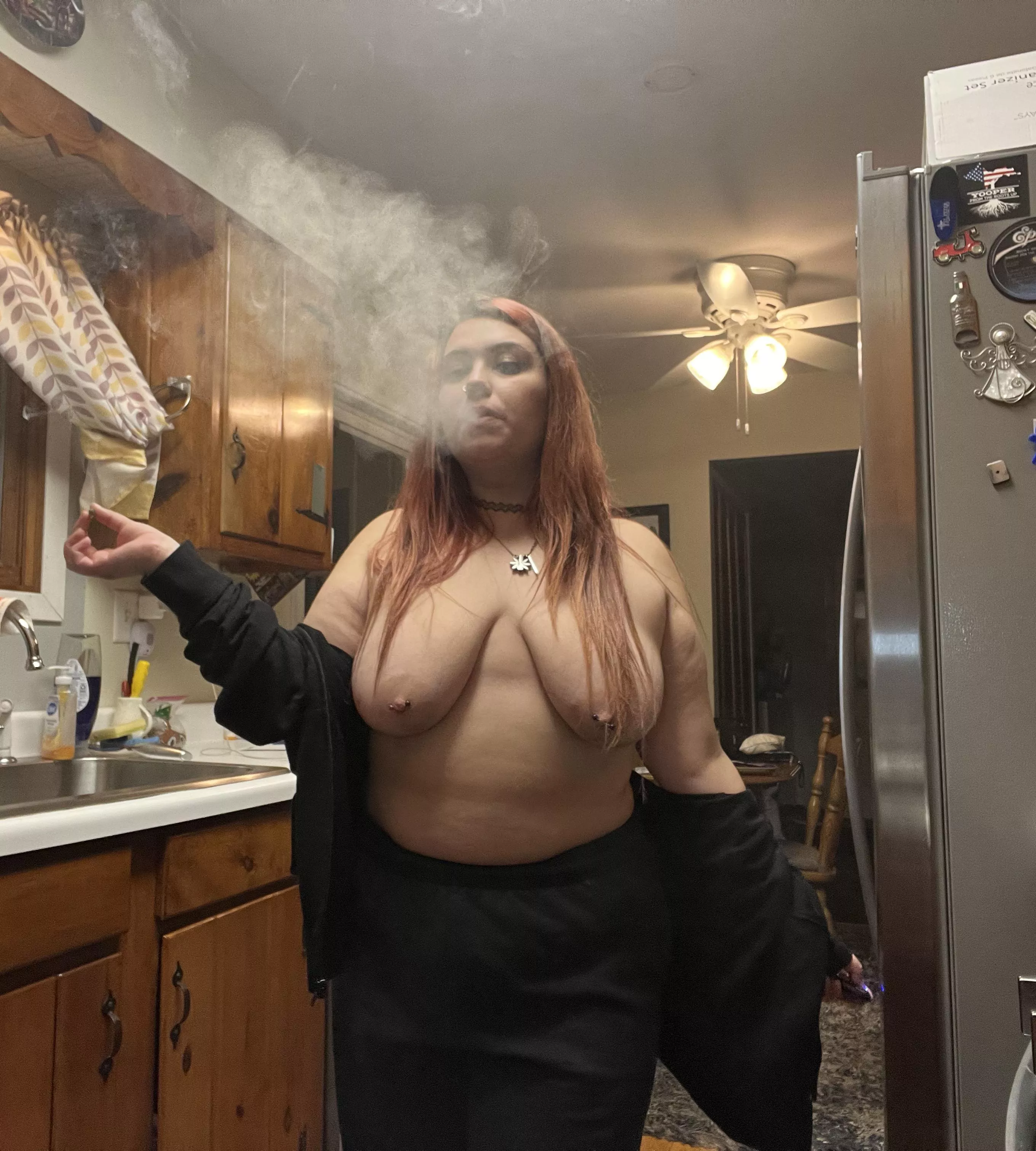 Love getting the house to myself 