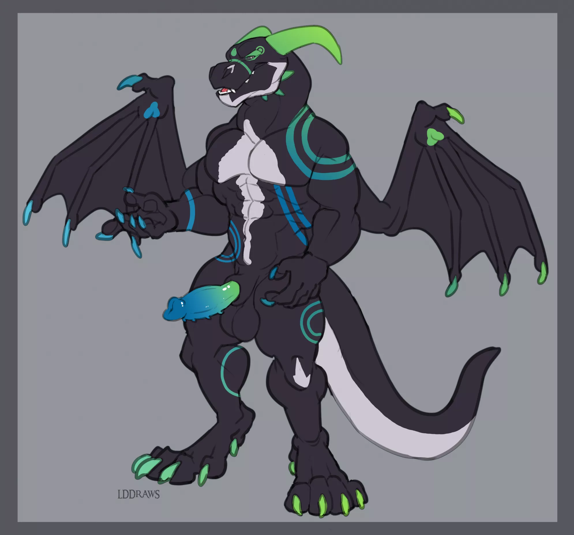 [M] Black Dragon Adopt (DawnBringerDanny)