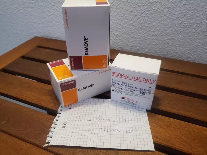 Medical adhesive and Remover