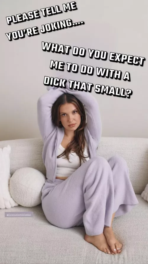 Millie Bobby Brown is disappointed