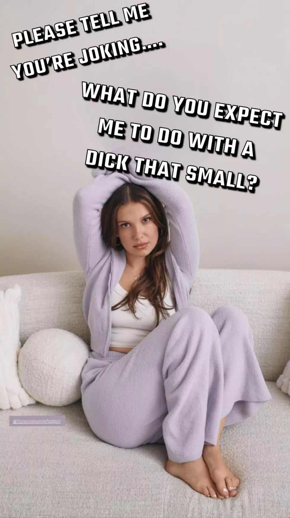 Millie Bobby Brown is disappointed