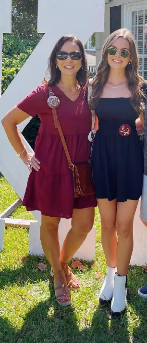 Mom and College Daughter