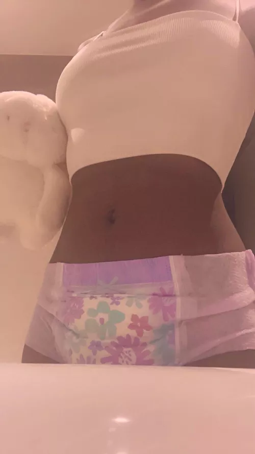 Needed my diapee today because the daddy I like won’t talk to me :(