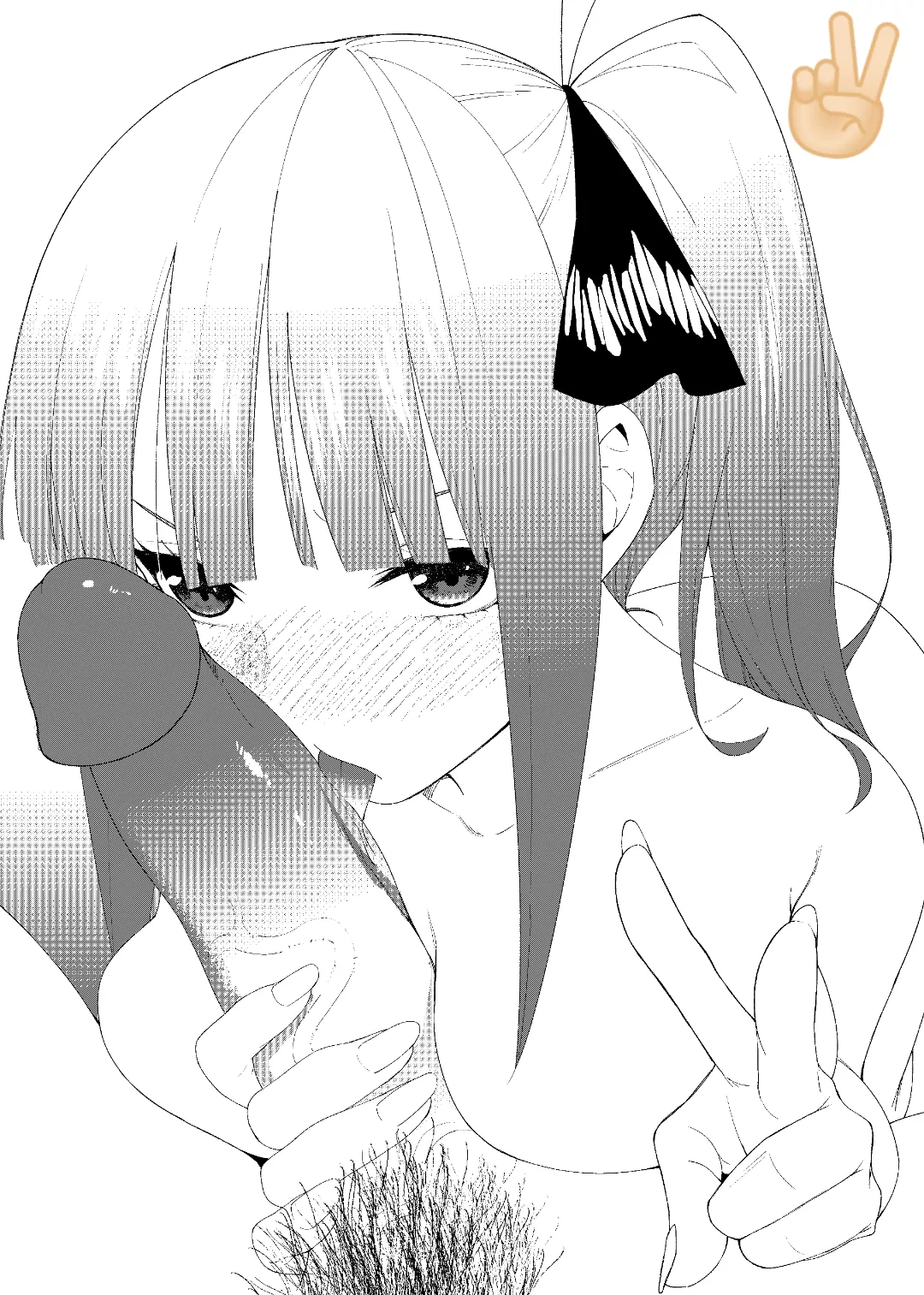 Nino licking it by KosmosBeta