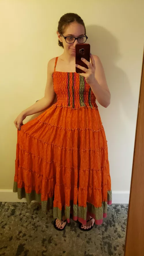 Not me buying another dress while on honeymoon 