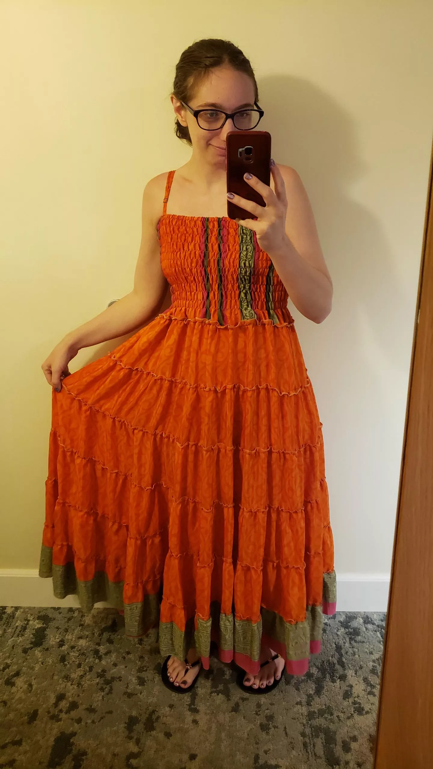 Not me buying another dress while on honeymoon 