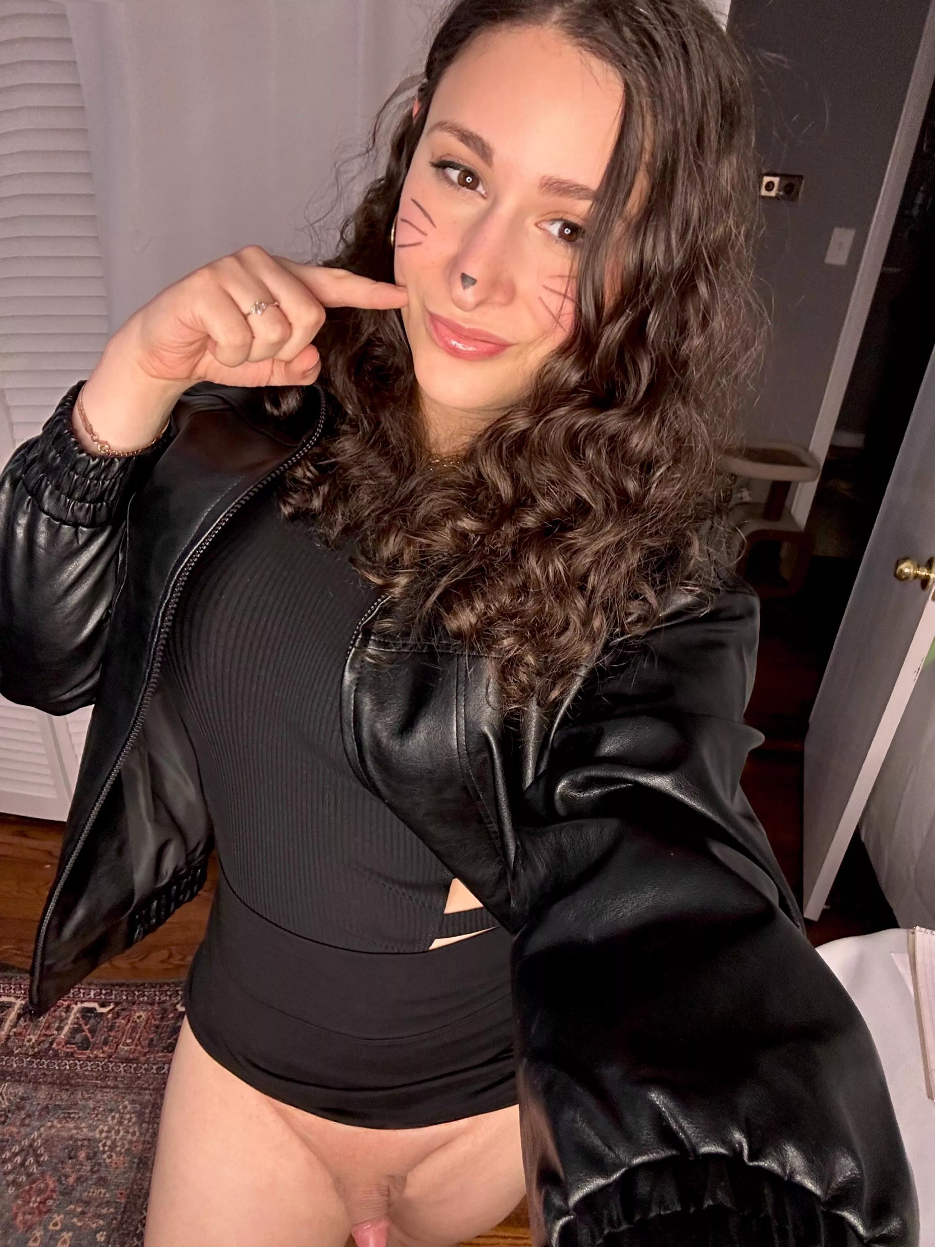 Oh thats not actually part of my costume, its always  attached to me😽