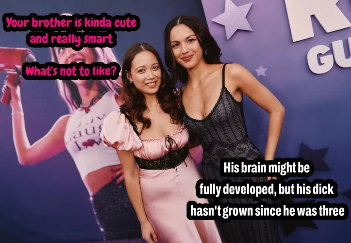 Olivia says I'm all wrong for her girlfriends