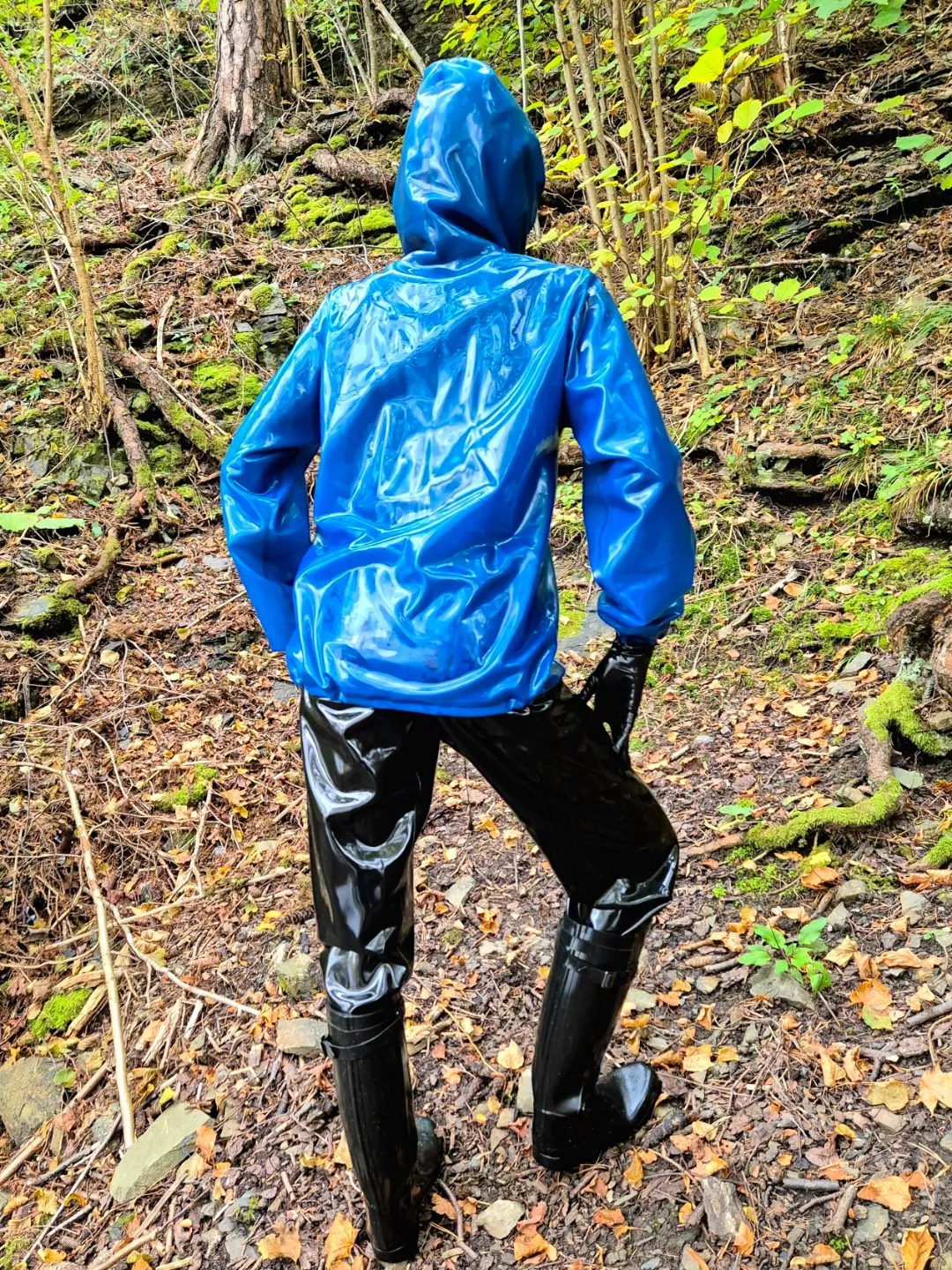 Out and about in full latex!