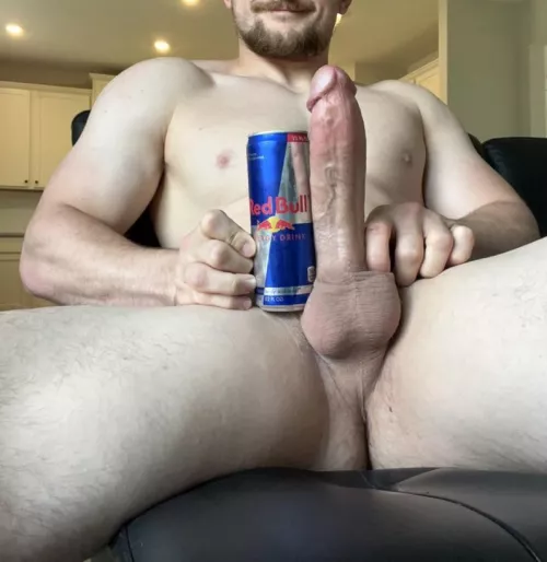 Red Bull gives you wings and I give you a big dick 🪽 