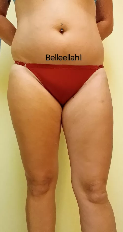 Red satin is so sexy!