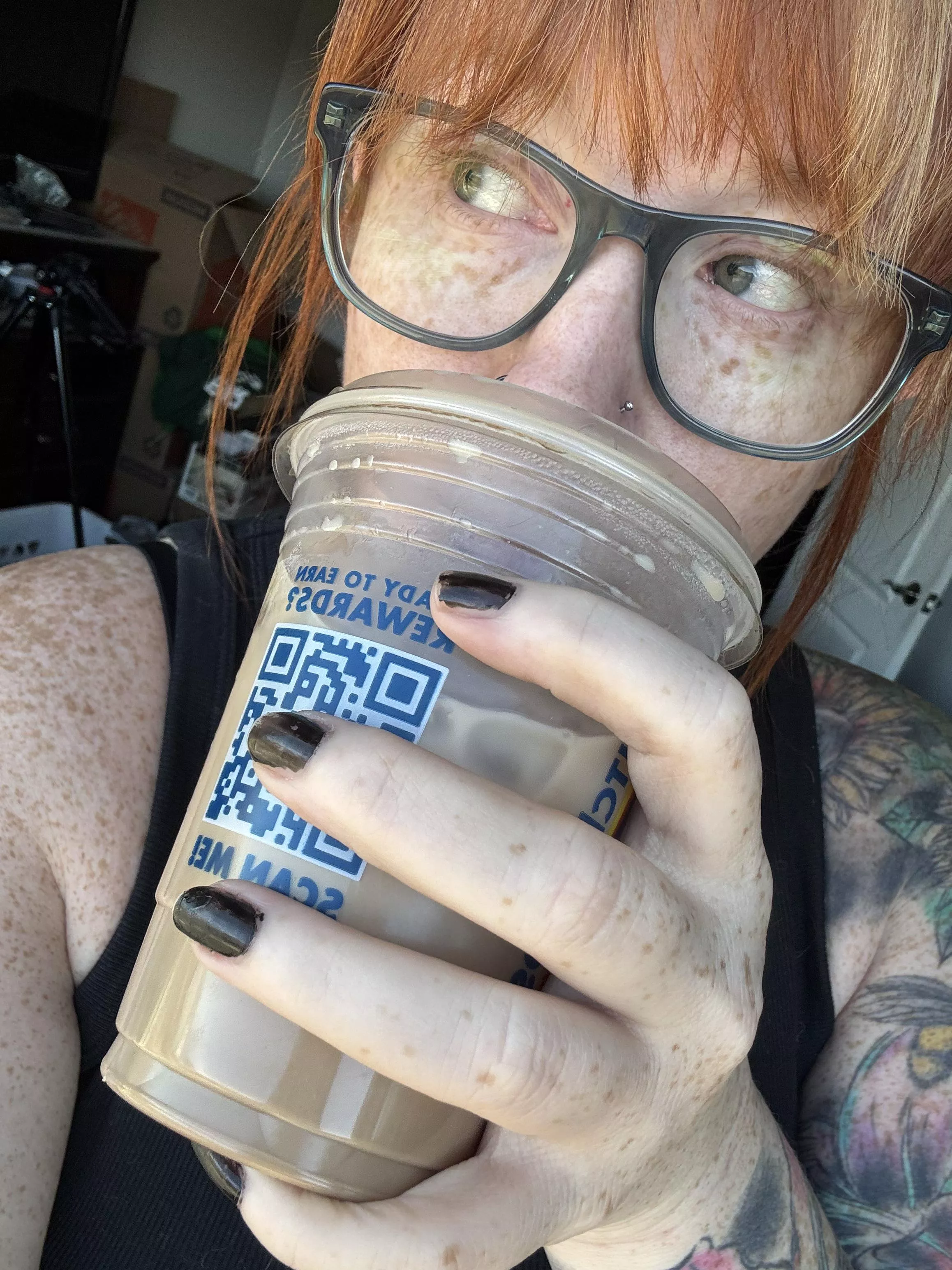 Send for my coffee. Make yourself useful 