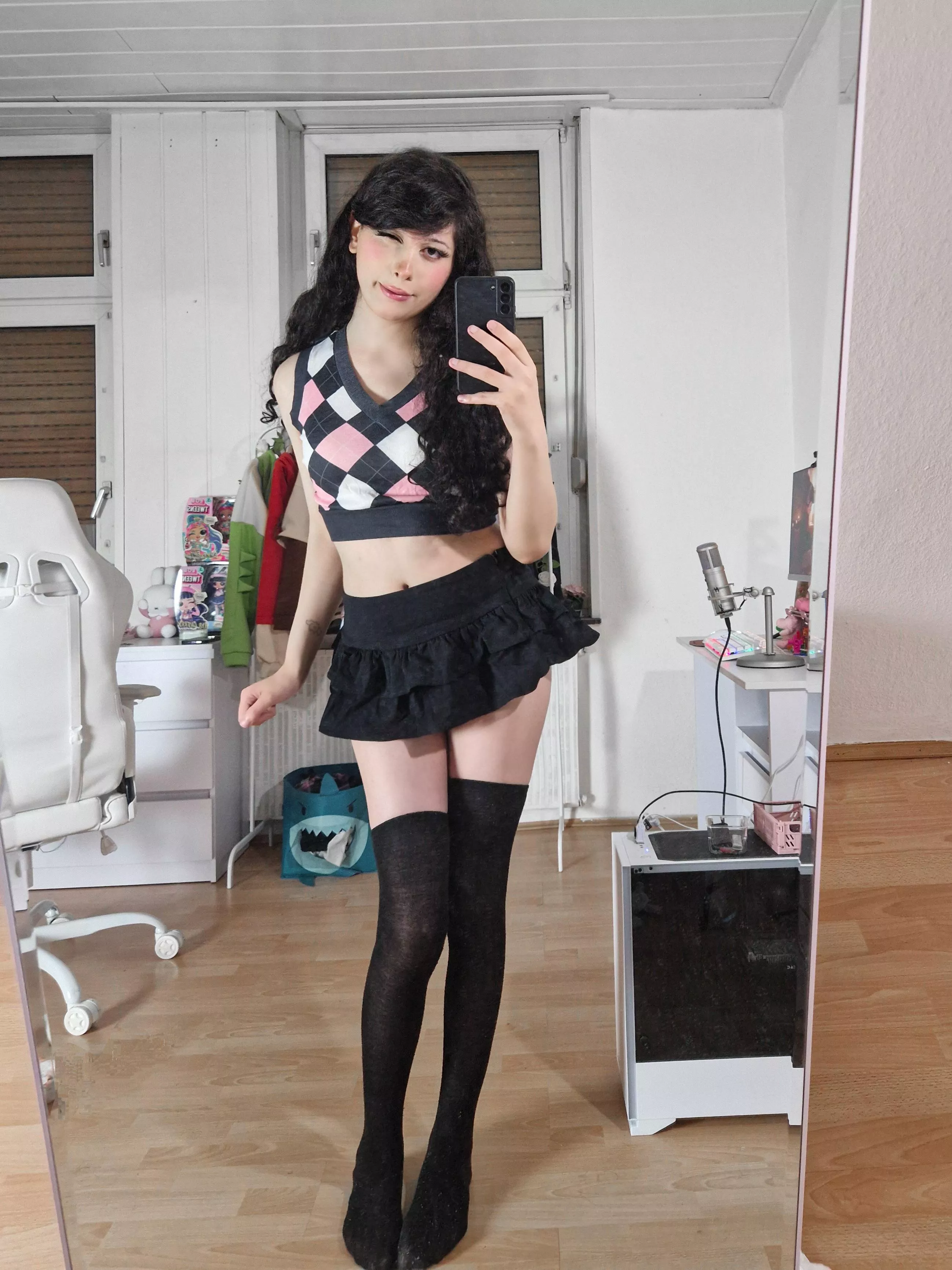 she’s an 7 but was born male. What is she? :0