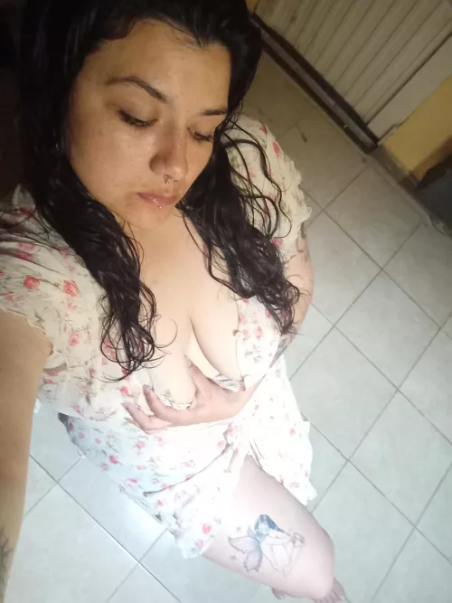 Sitting and relaxed, because I can 