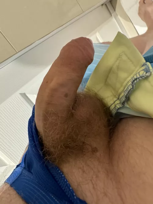 Slipping it out for some airtime 