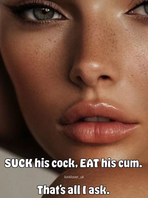 Sounds like a fair request. But do you really think it’ll stop there? 