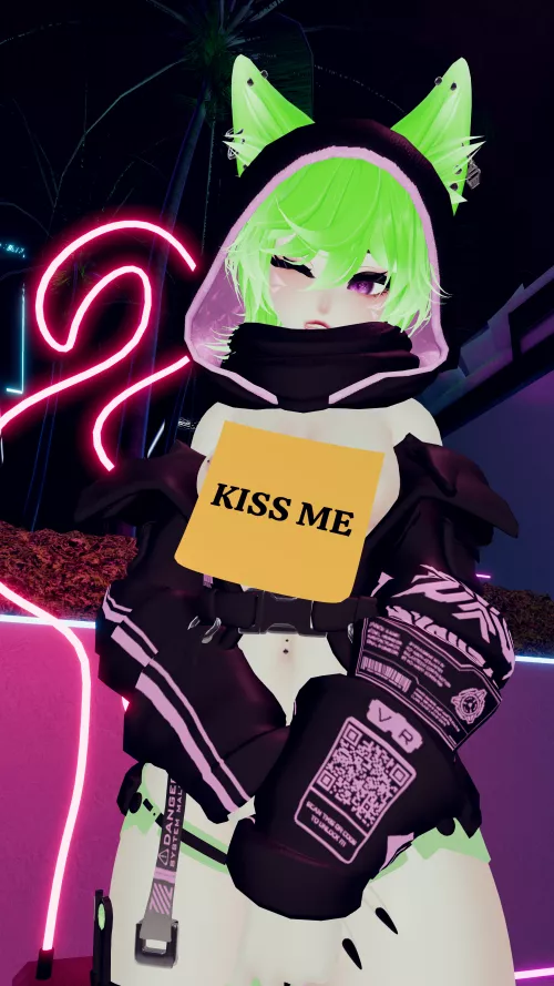 Spare a kiss for neko 💖