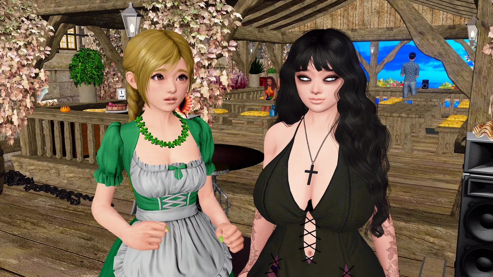 Spicy renders about these 2... in our Patreon! - Lucky Paradox