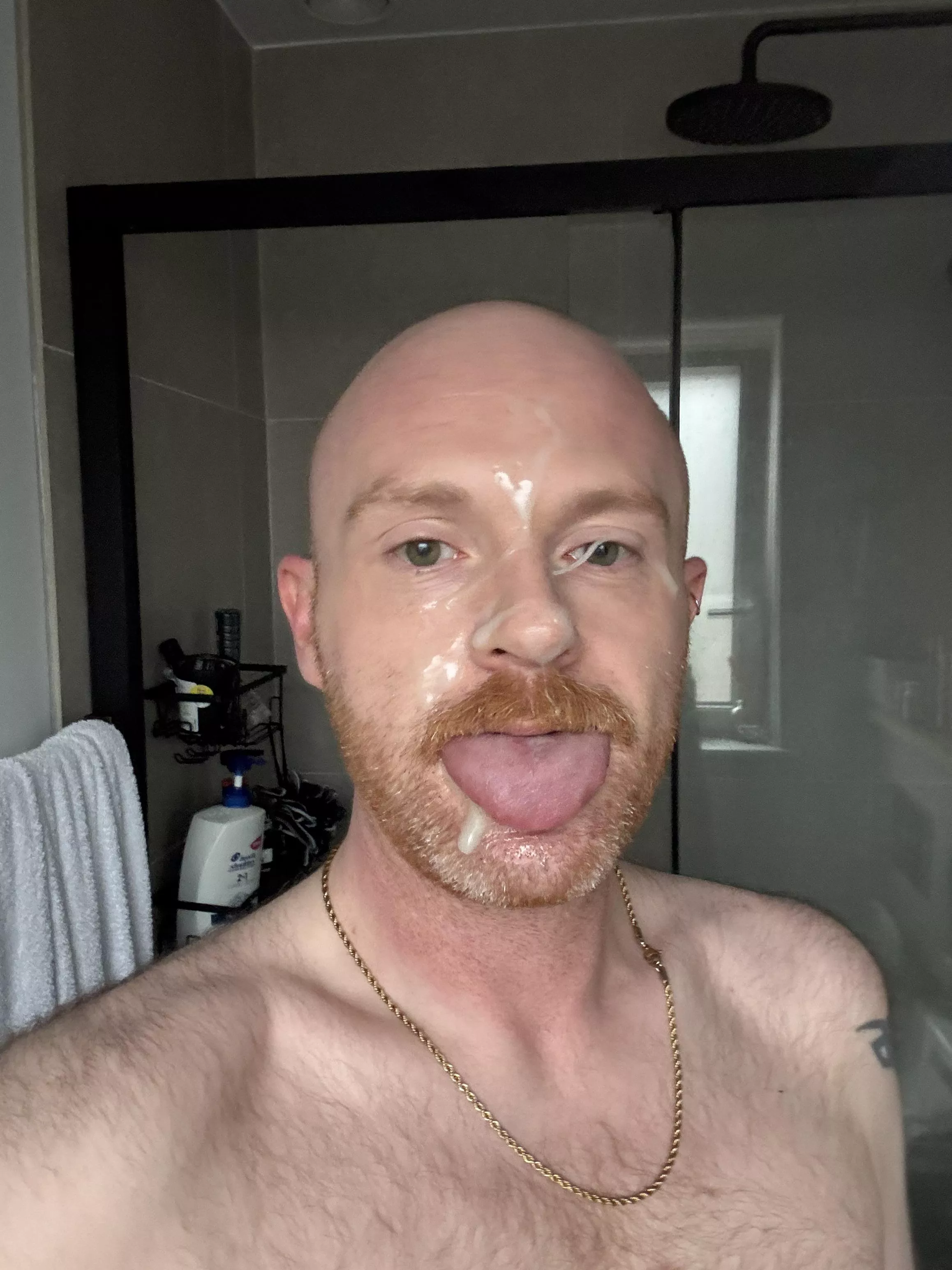 Strangers load all over me