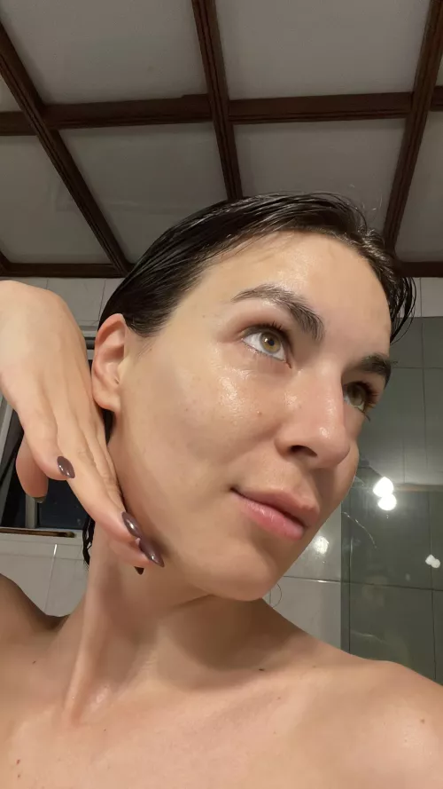 The bathroom is my favorite spot of the house