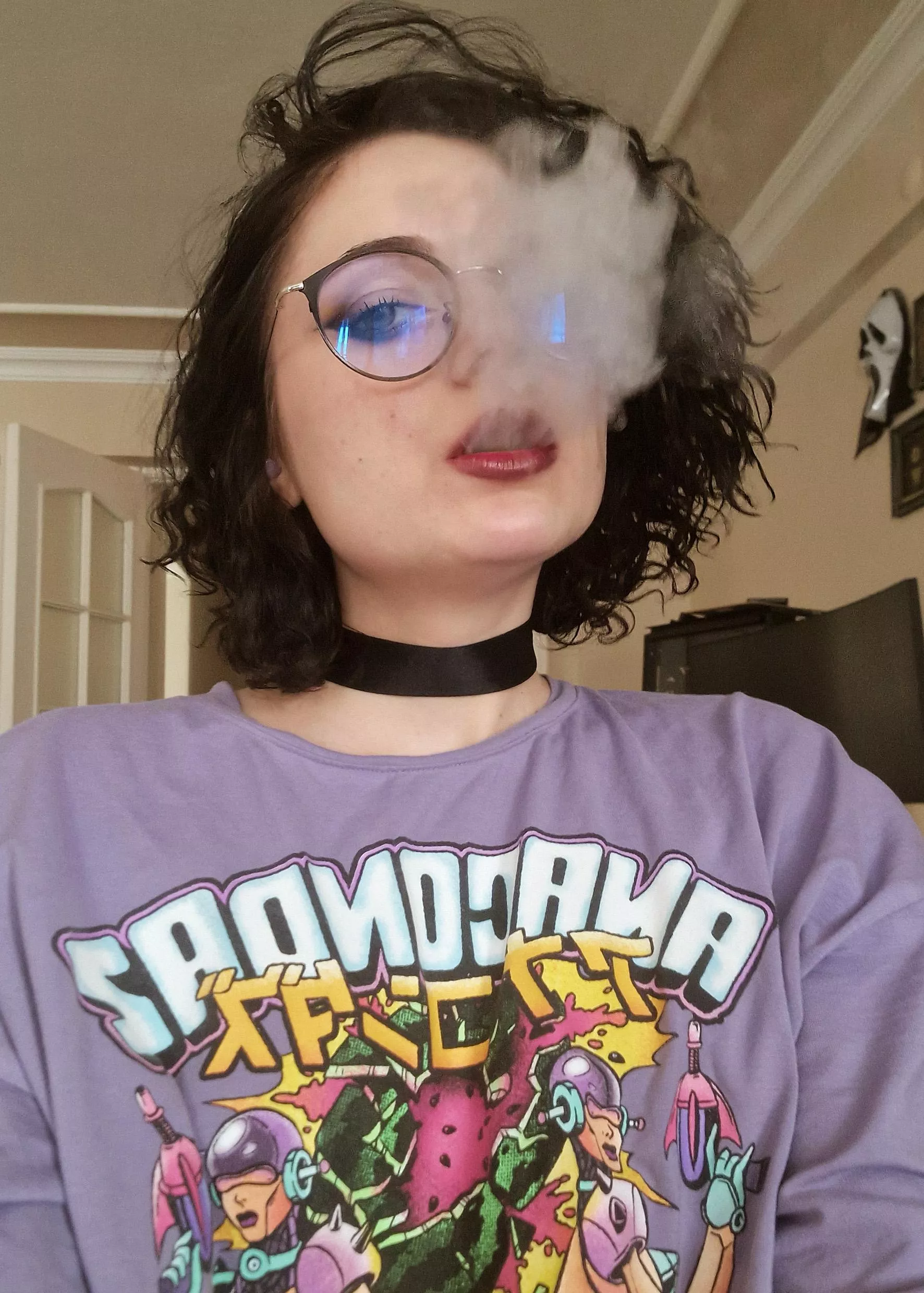 The smoke is way sweeter if I exhale it