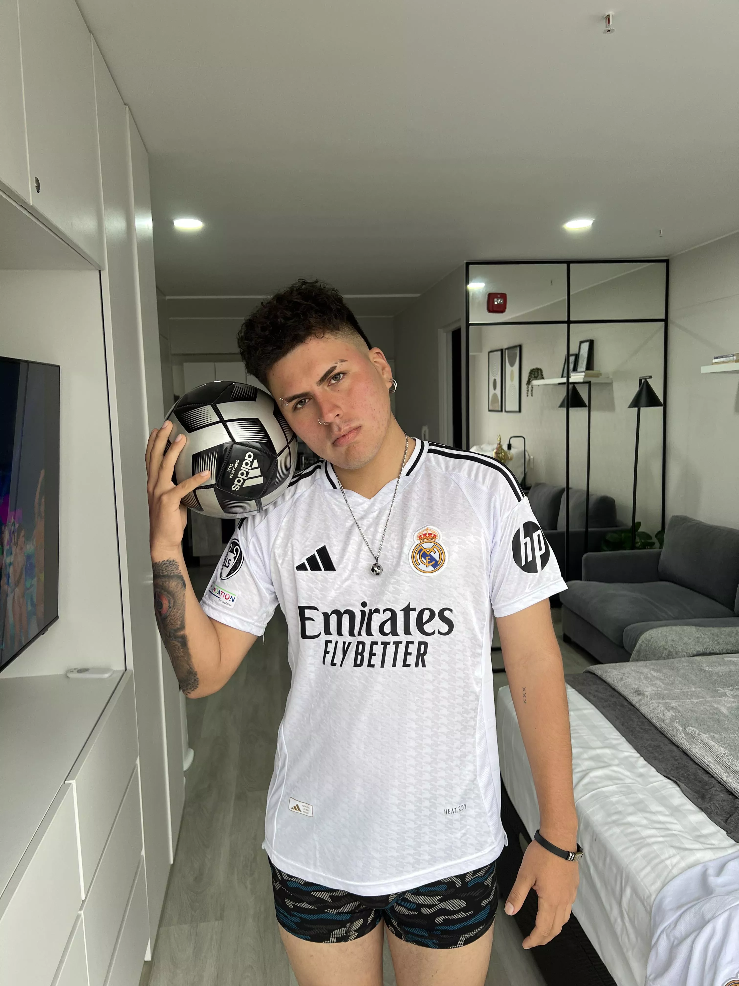 This soccer player bulge shows up real good in my underwear and in my shorts when I’m out on the field