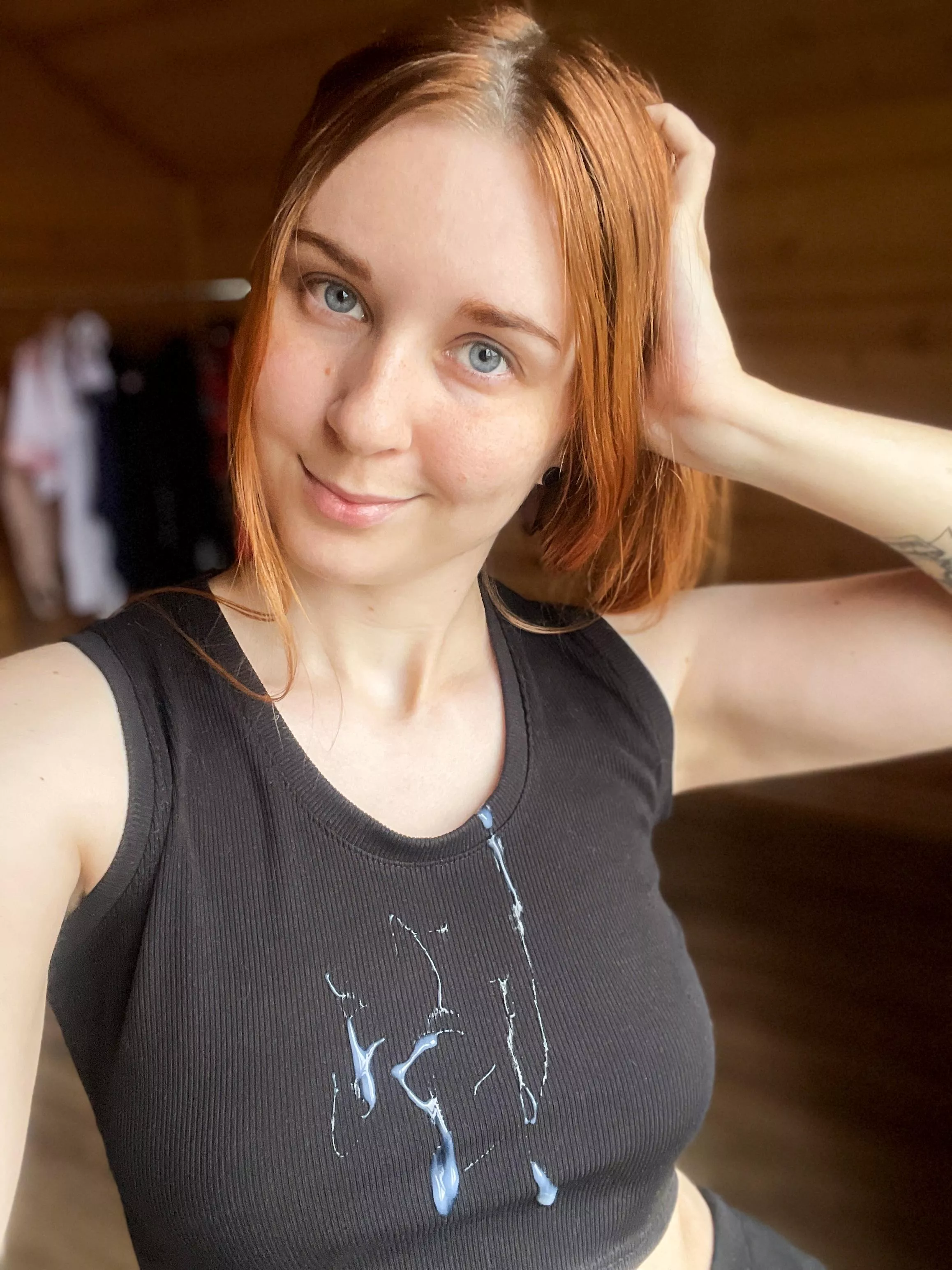 This top looks perfect with cum