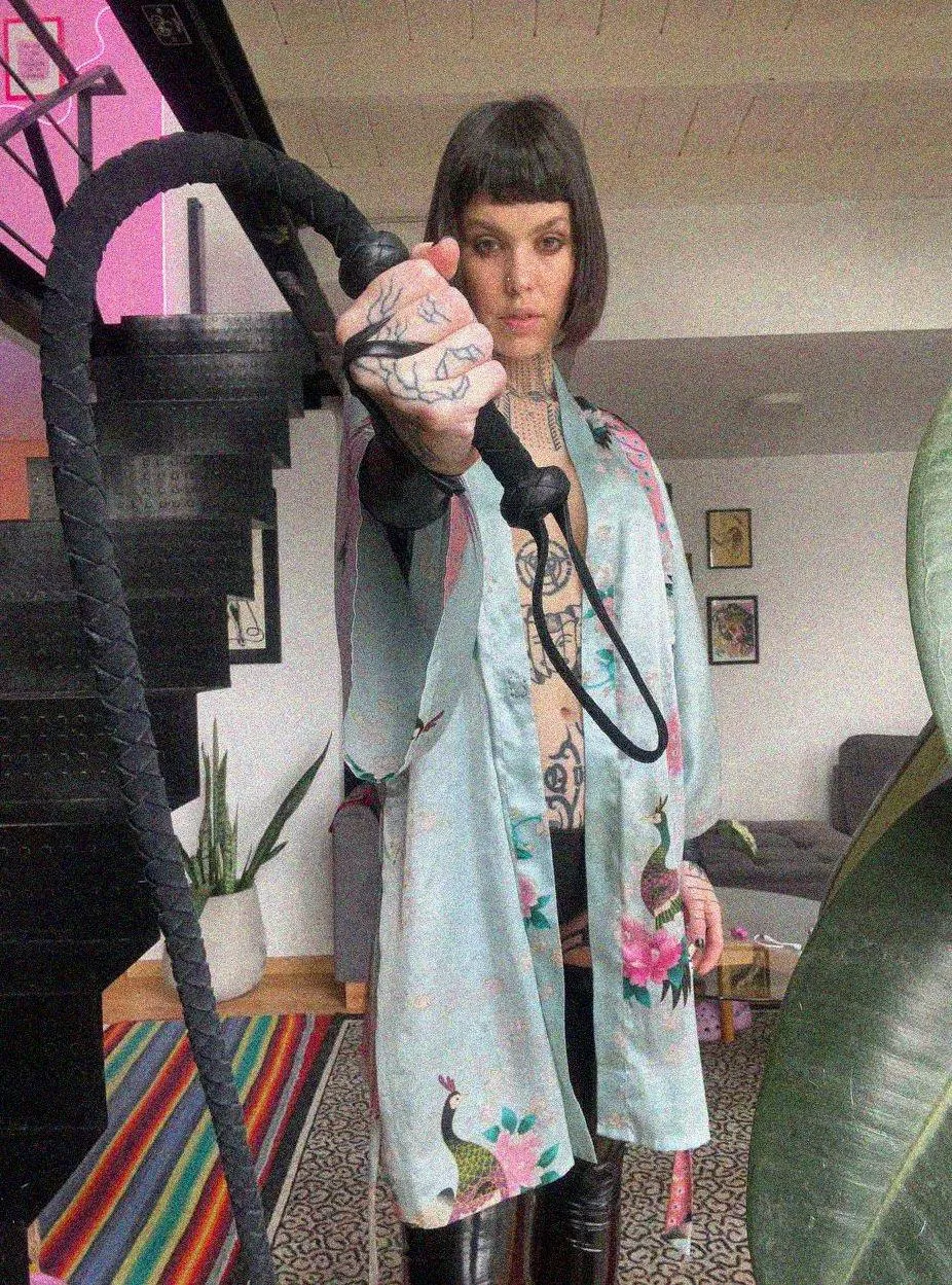 This whip is going to bring you a lot of pleasure and pain