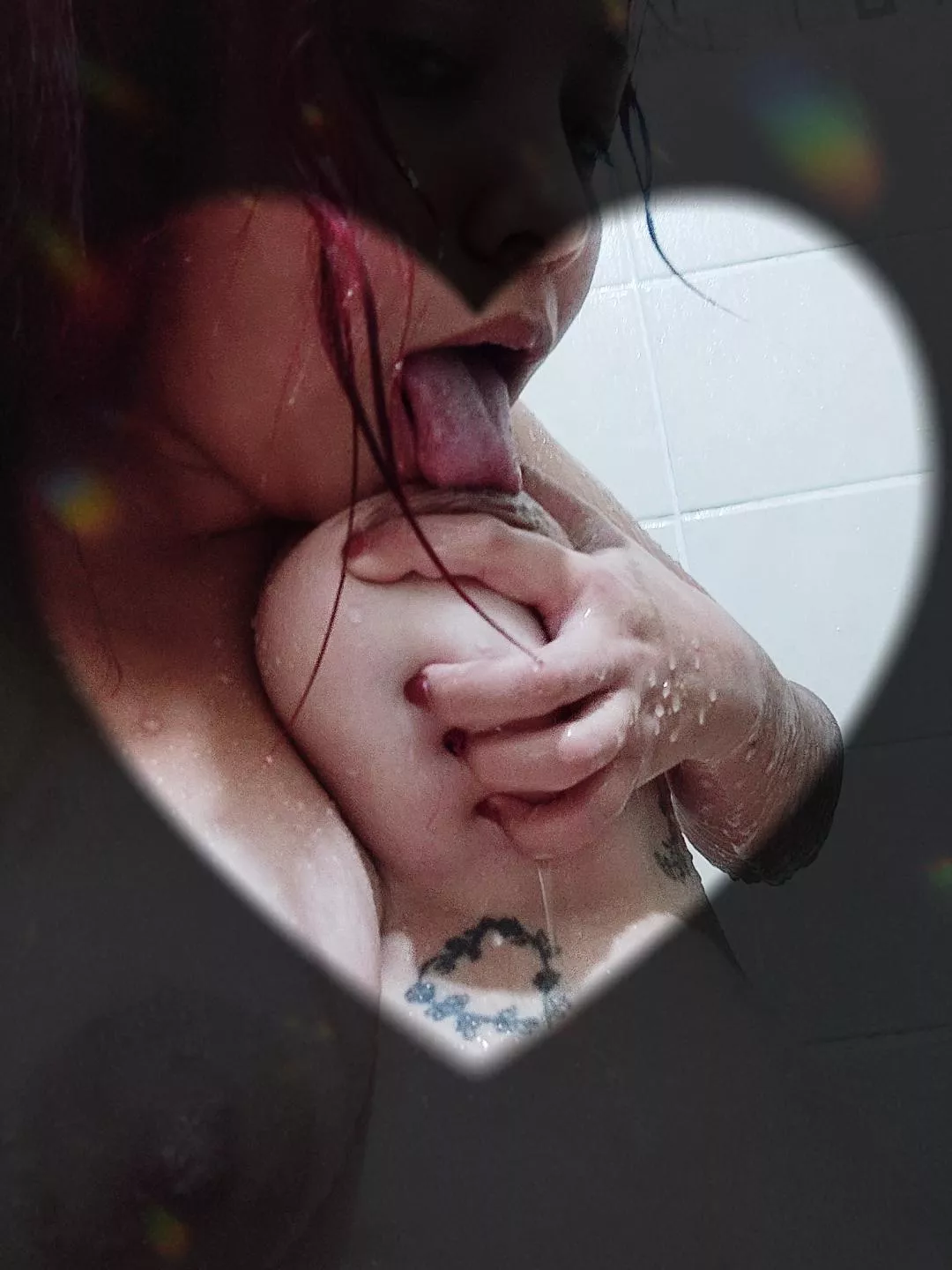 Today I was only able to pumping my breast in the morning, now I can't control myself in the shower!