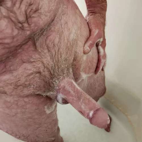 Who wants to share a shower with a [66] year old?