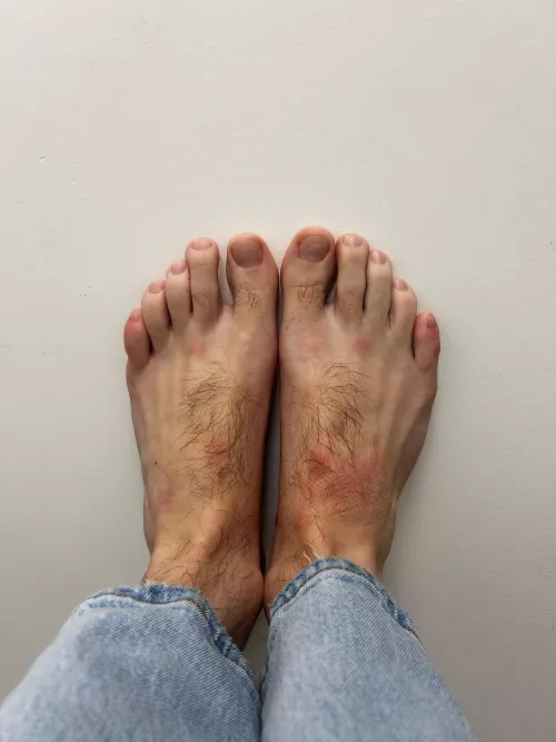 Wish they were pressed against someone’s face… or cock… 