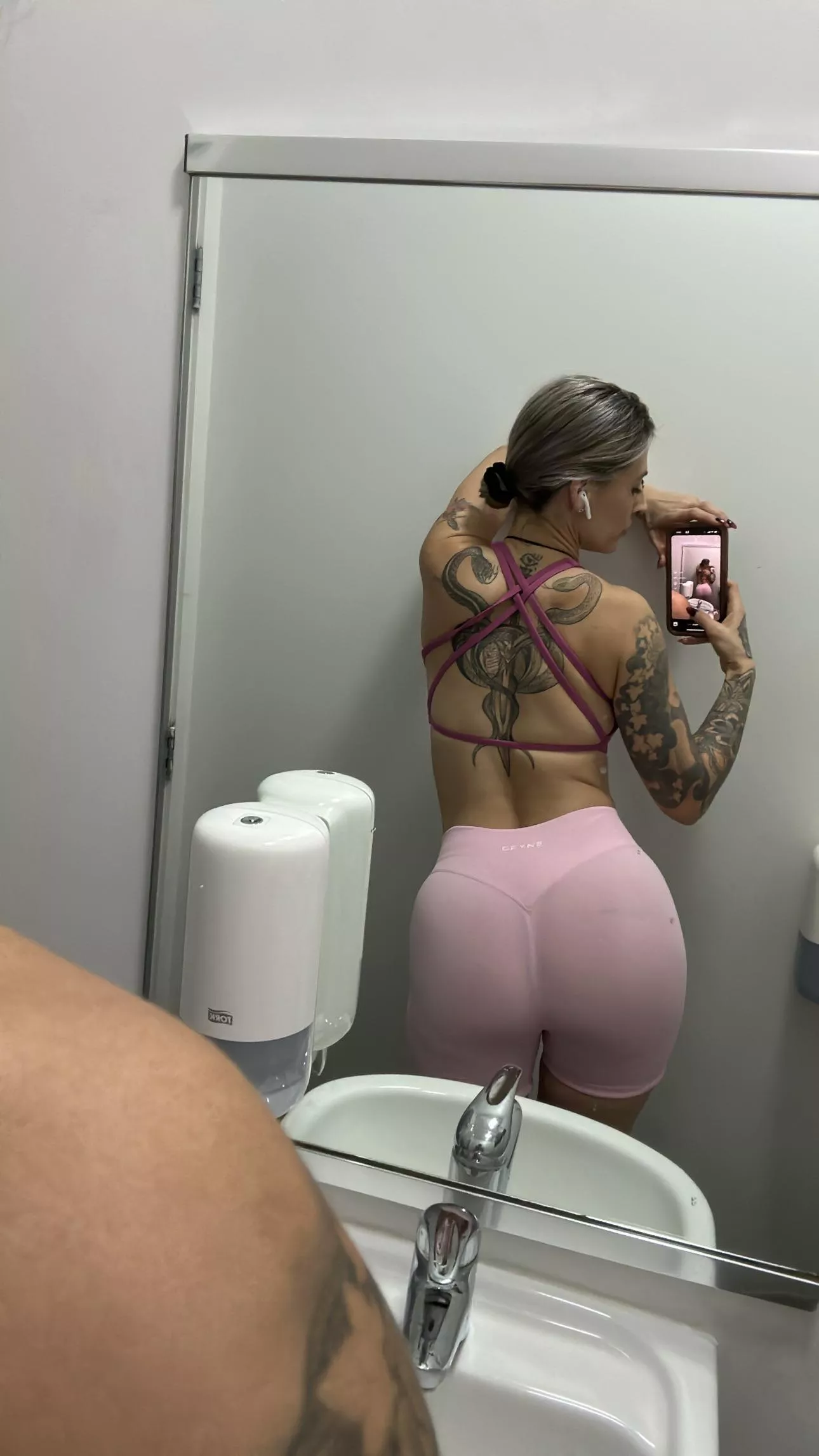 Would you fuck me in the gym bathroom? 