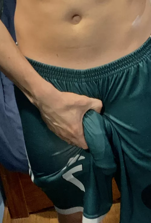 You can see the veins and it’s not even that hard