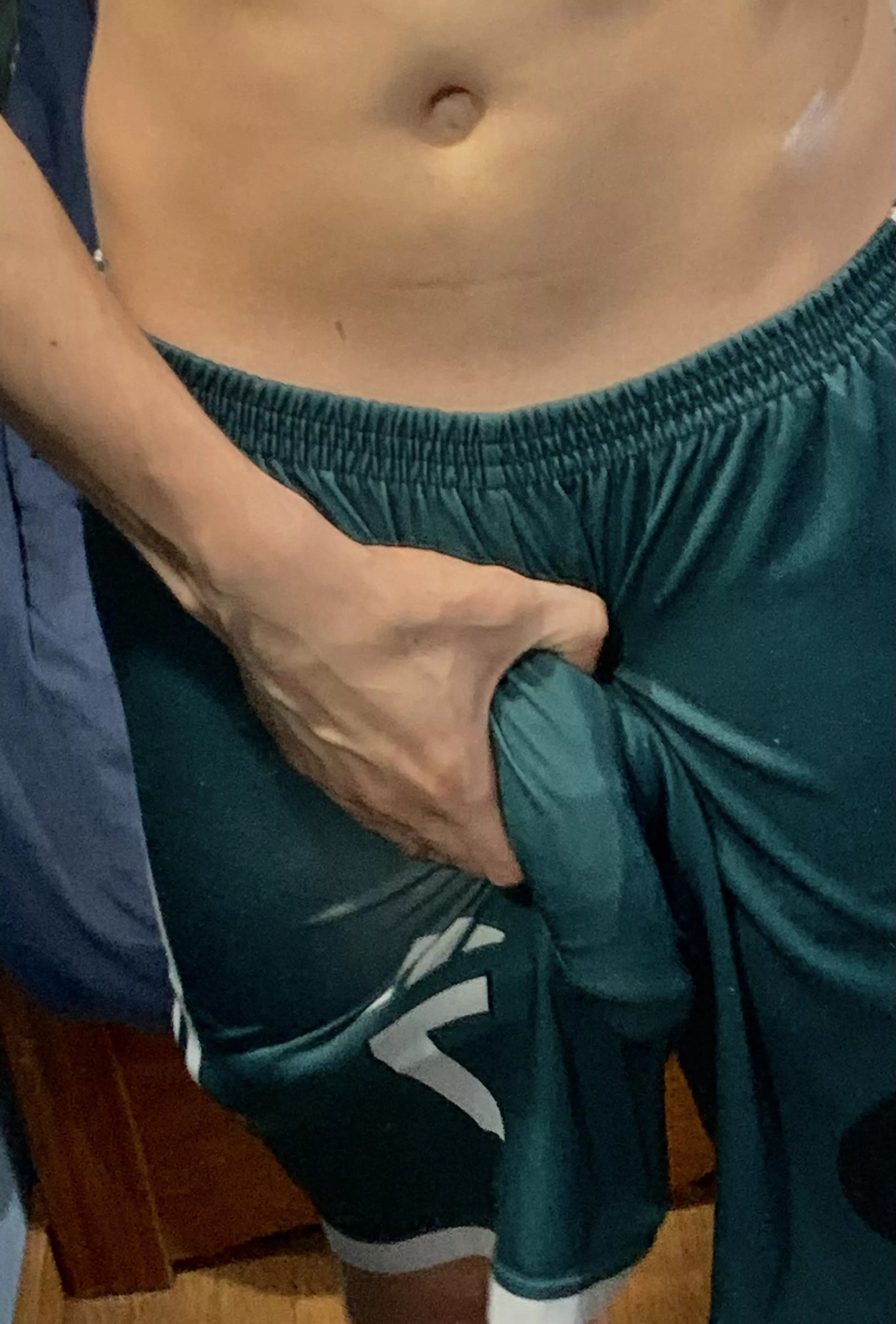 You can see the veins and it’s not even that hard