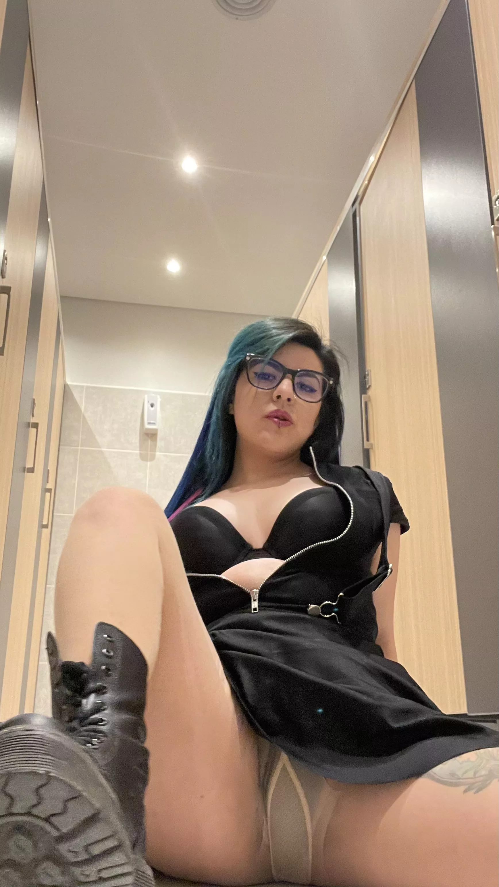 You find me at your office bathroom…. what would you do? 