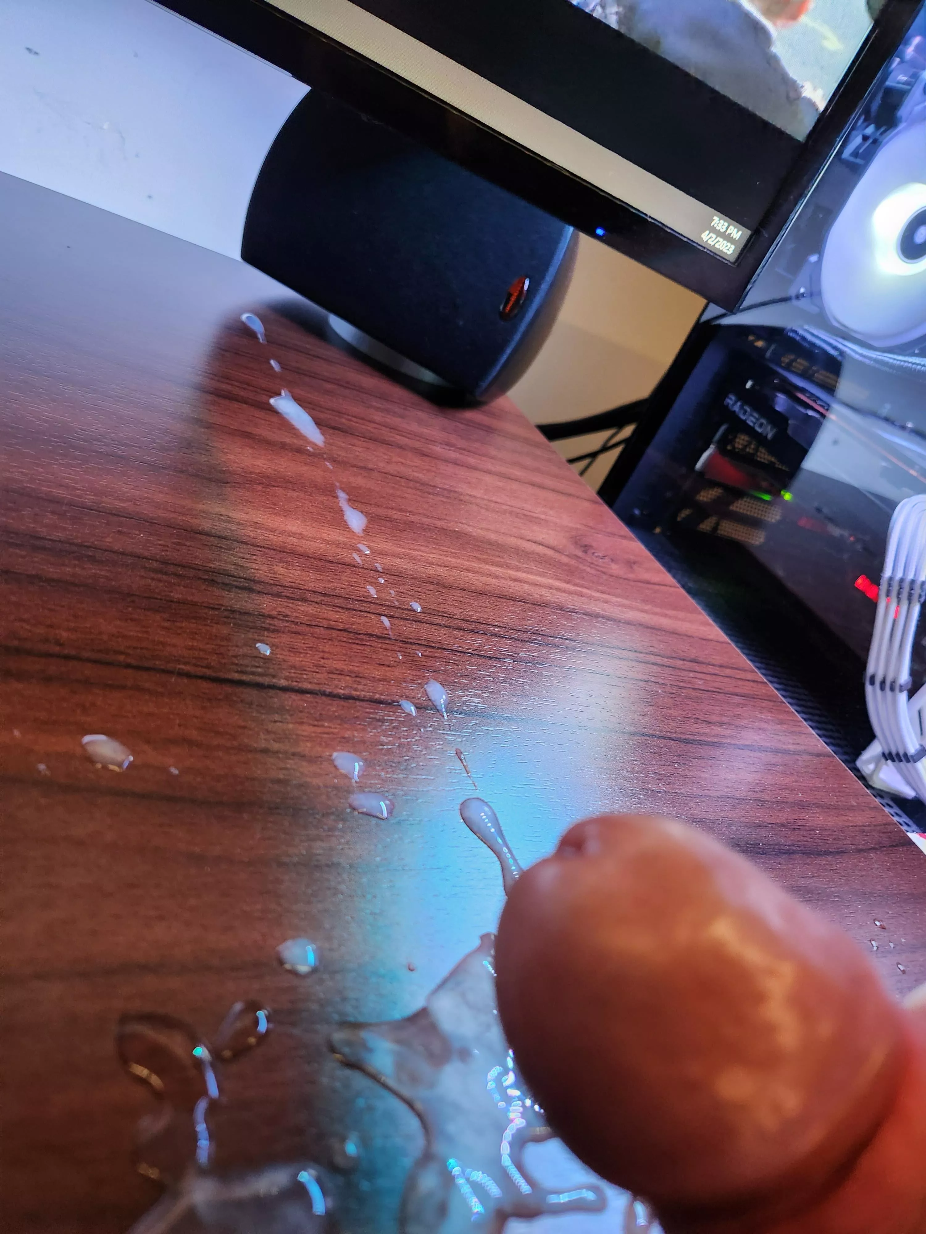 You should've sucked it out my fat head instead