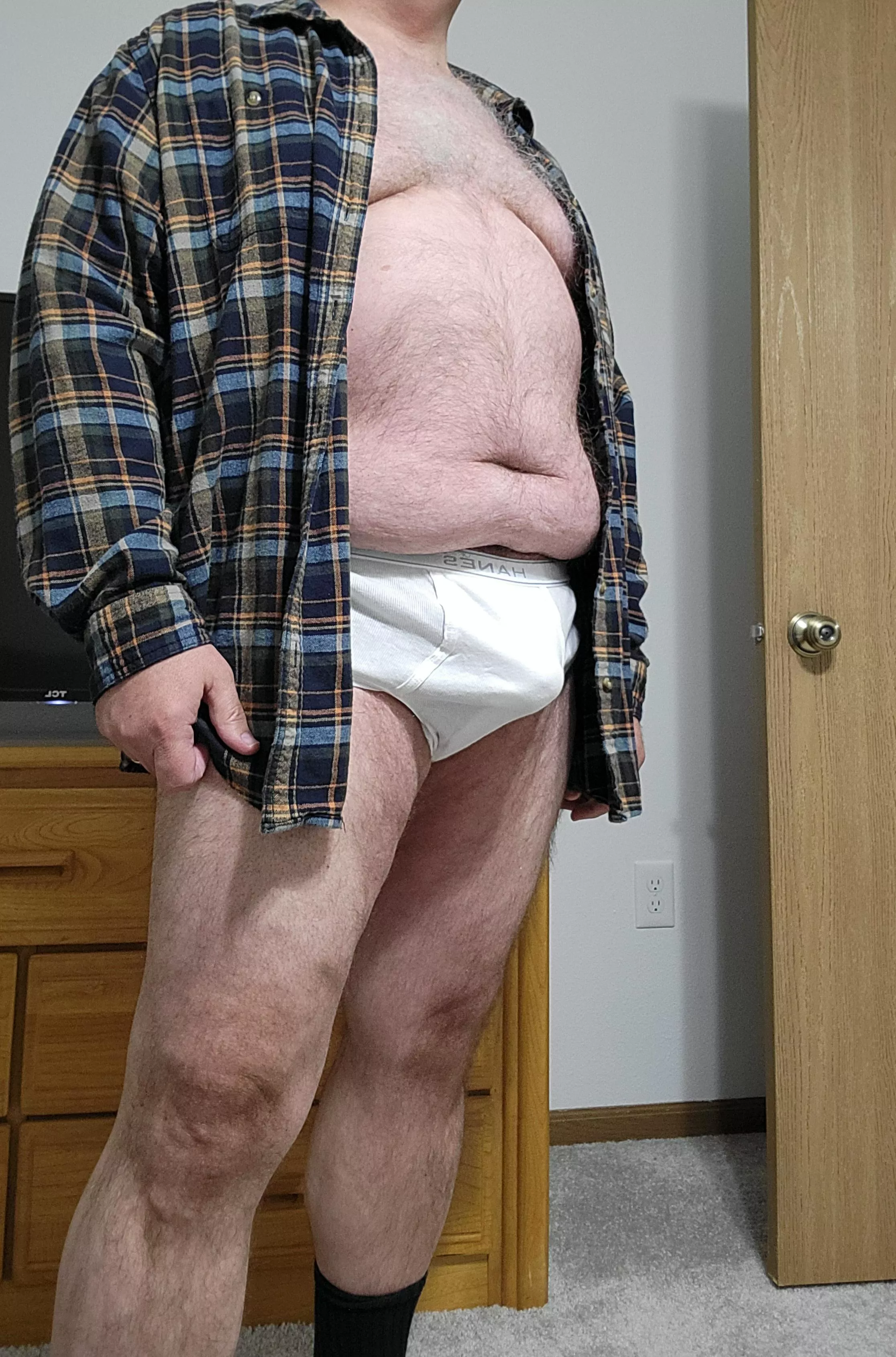 [57] Flannel and tighty whities...to 
