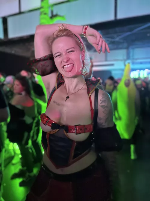 A shame no one asked me about my key at the rave