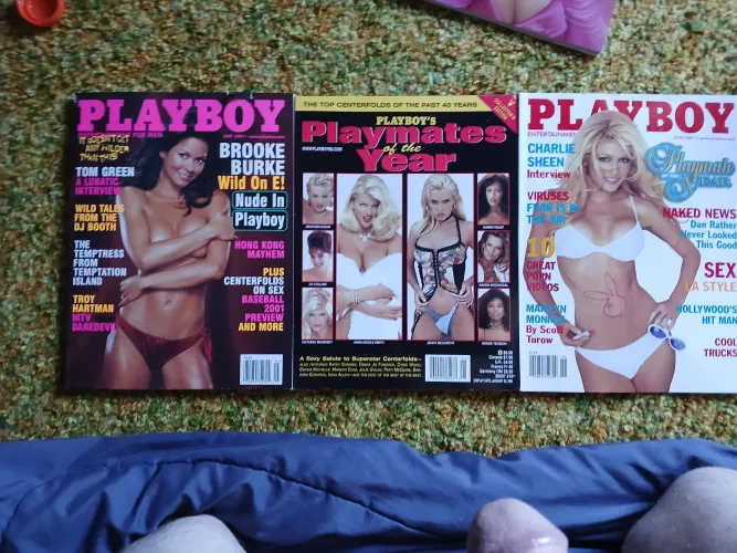 About to get high and stroke to some beautiful women of Playboy. Discord preferred if you want to join.