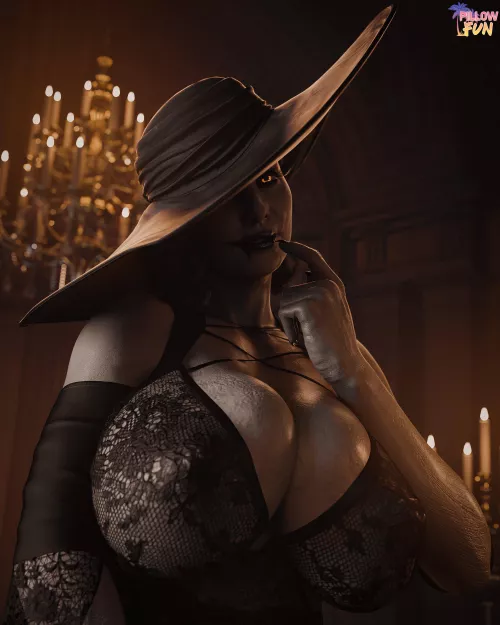 Alcina Dimitrescu - Massive Mommy Milkers (PillowFun)