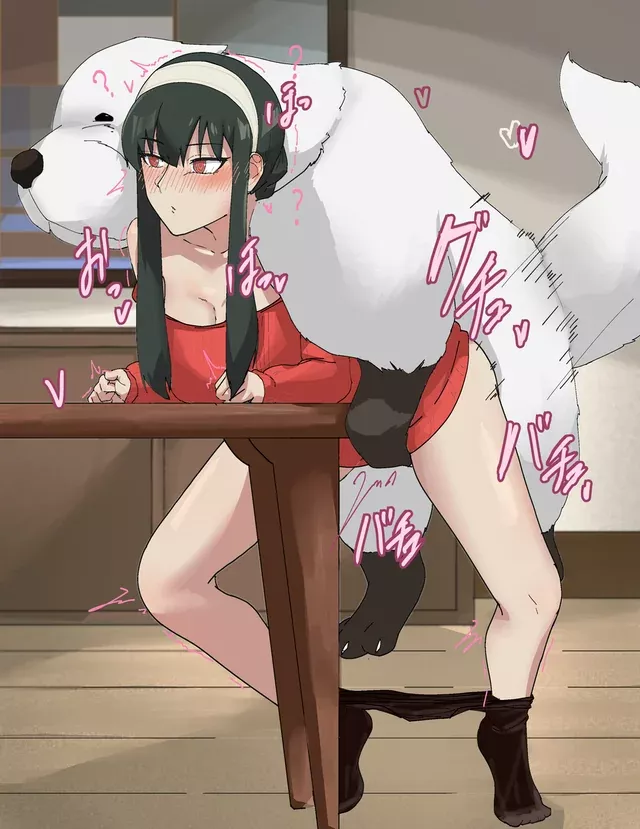 as soon as my husband leaves the dog mounts me