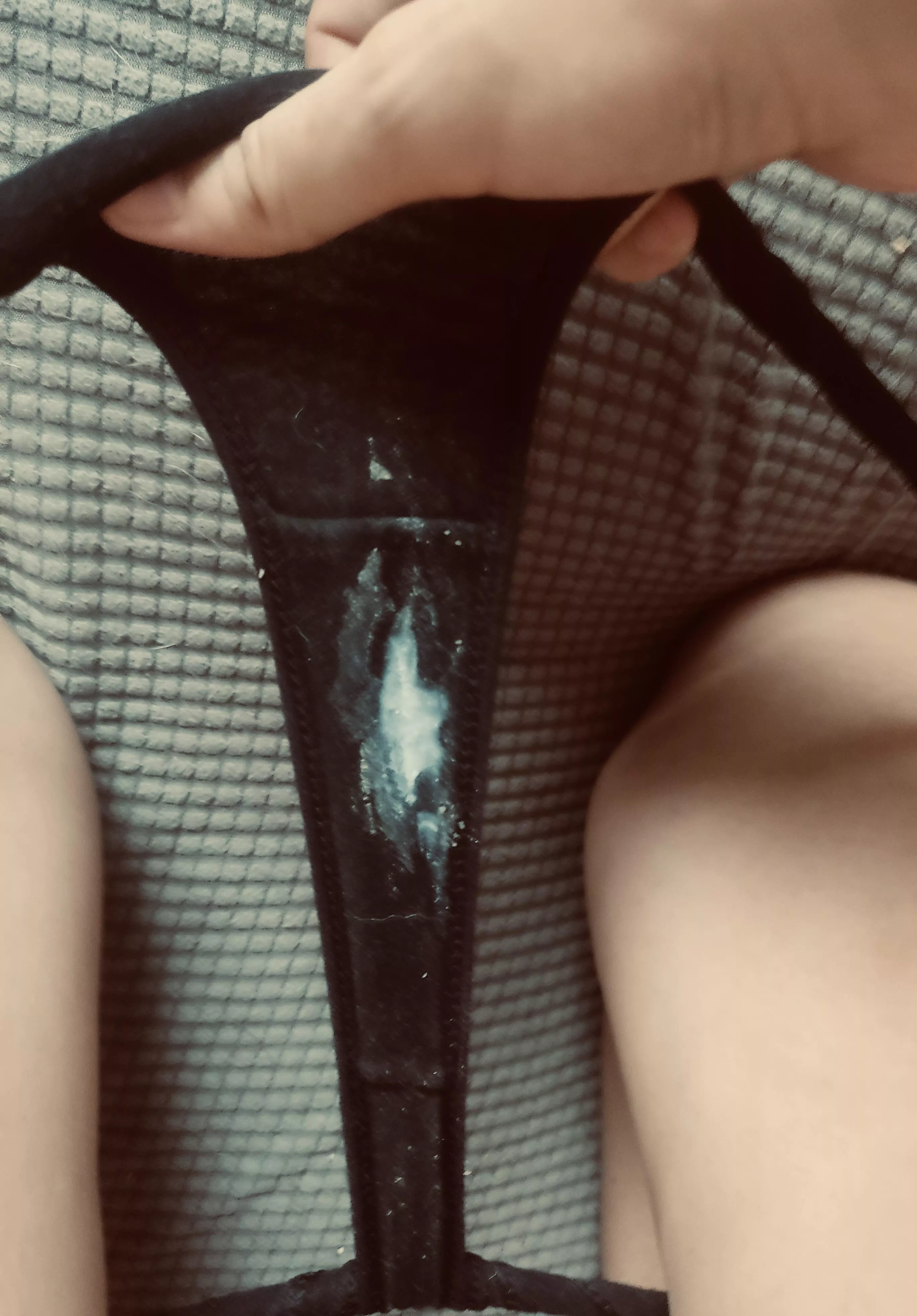 Bi 25 I think I had a very dirty dream last night, my thong this morning 😮‍💨