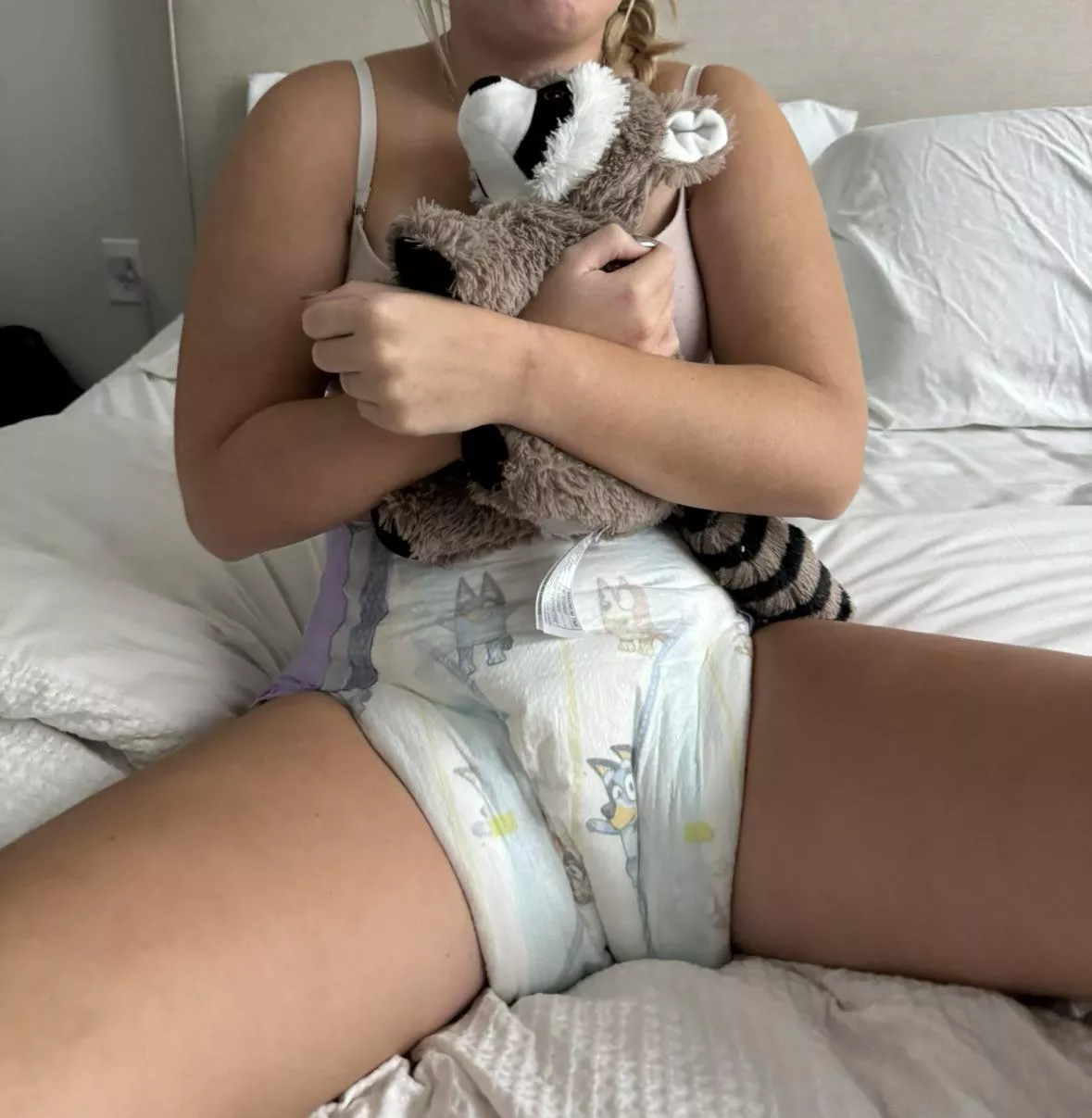 Bluey and my stuffy 💕