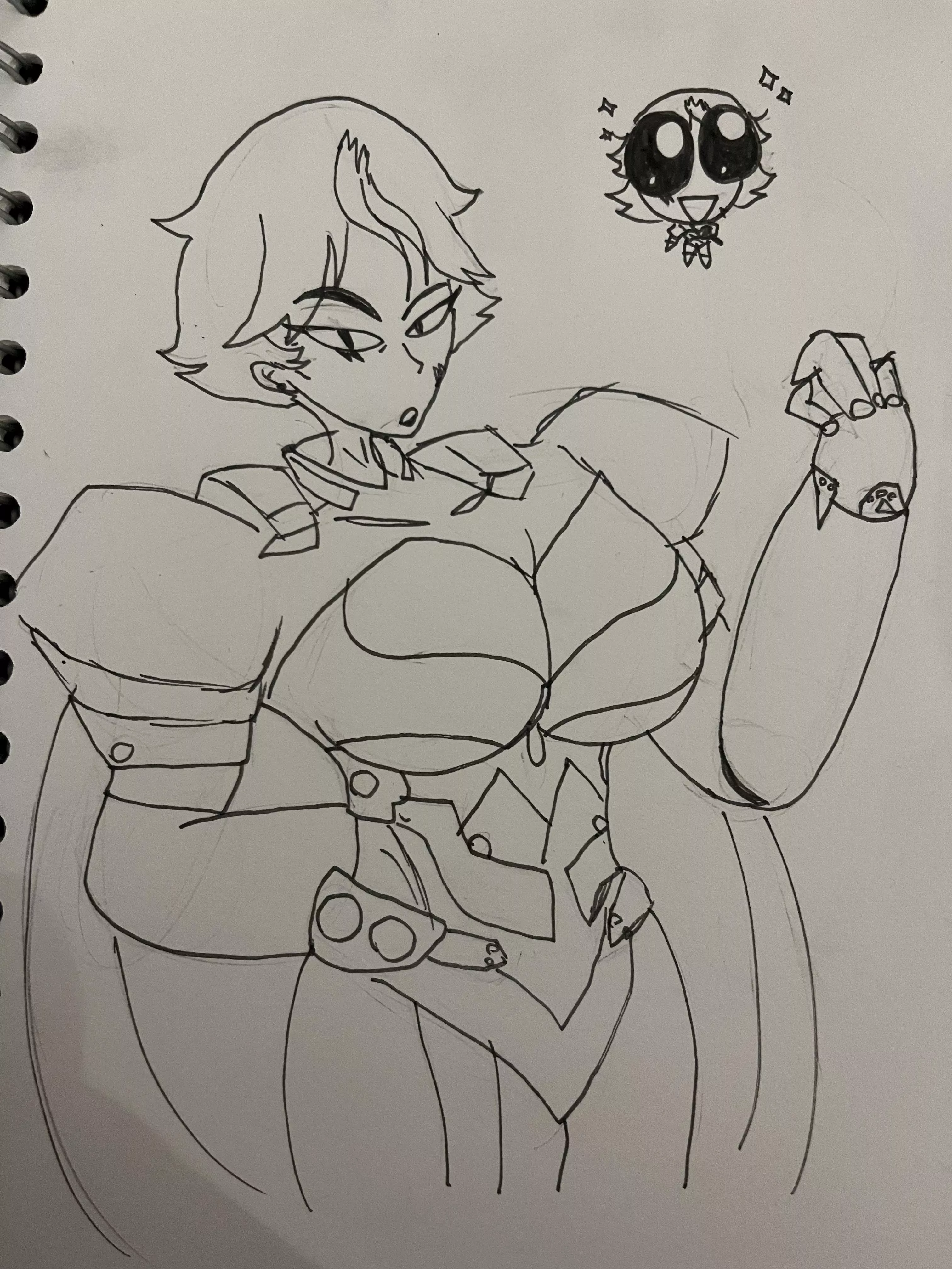 Blythe Fanart I did today! ❤️🧸