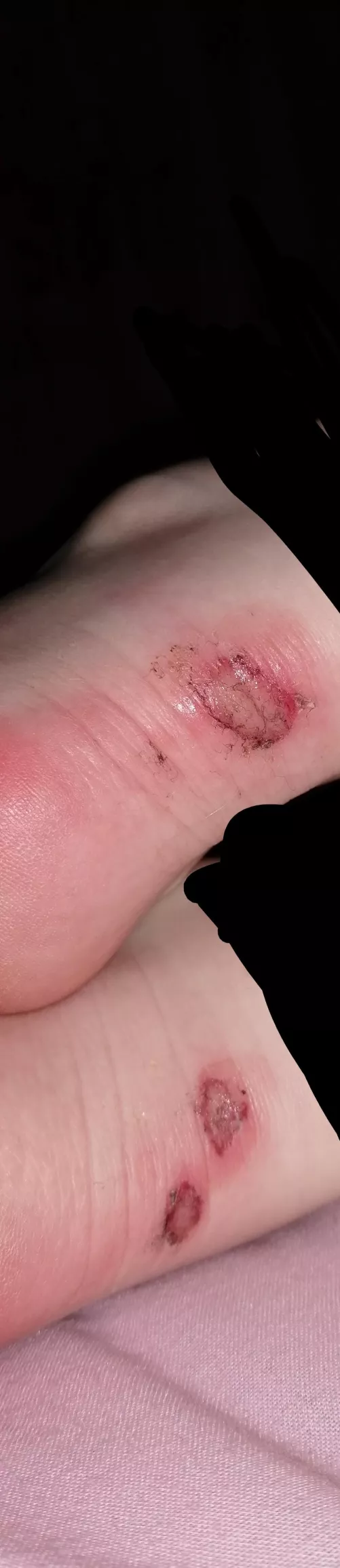 Breaking in doc martens the right way